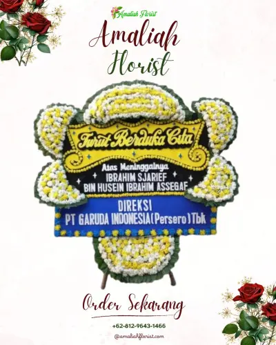 Papan Bunga Duka di Jambewangi